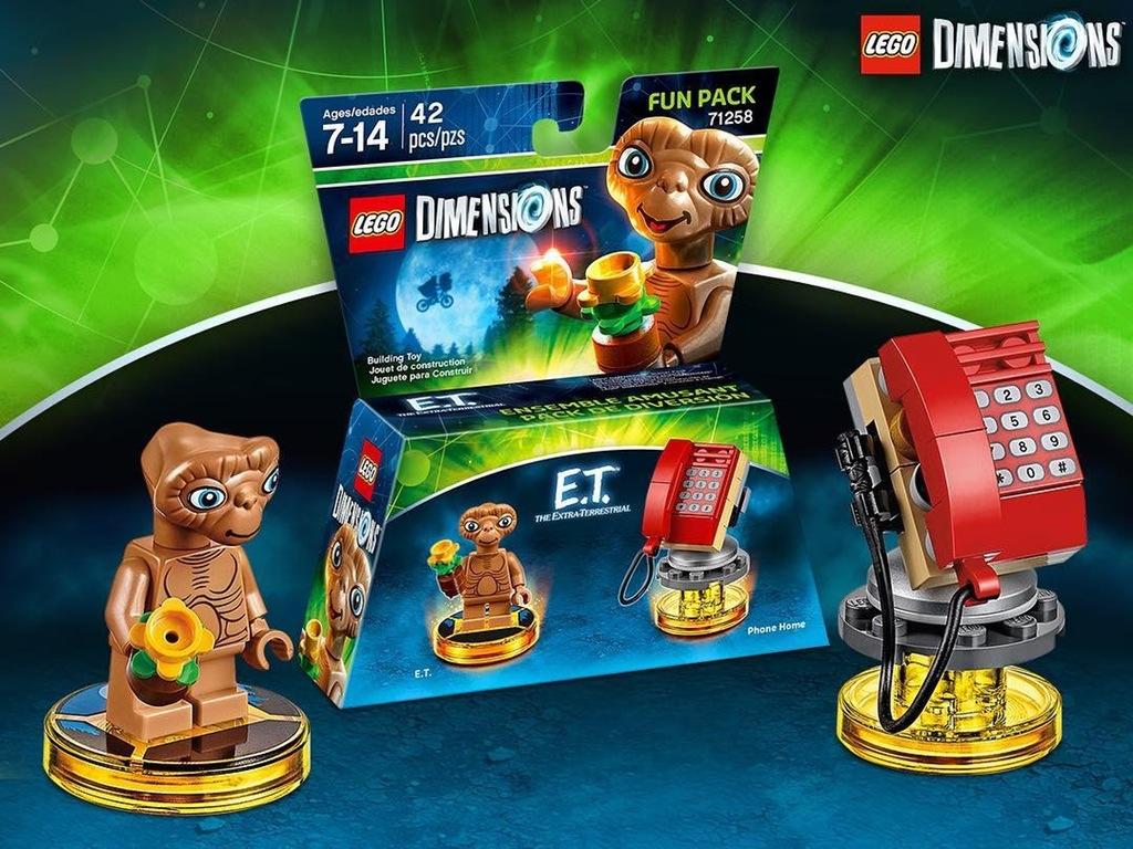 LEGO Dimensions 71258 E.T. Fun Pack Unveiled